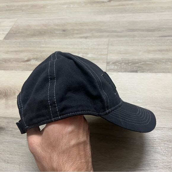 HARLEY DAVIDSON Motorcycles Skull Cap Hat One Size Black Gray Adjustable - Picture 6 of 6